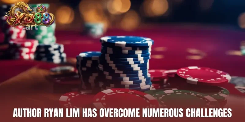 Author Ryan Lim has overcome numerous challenges