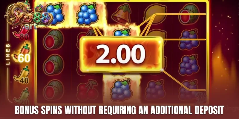 Bonus spins without requiring an additional deposit