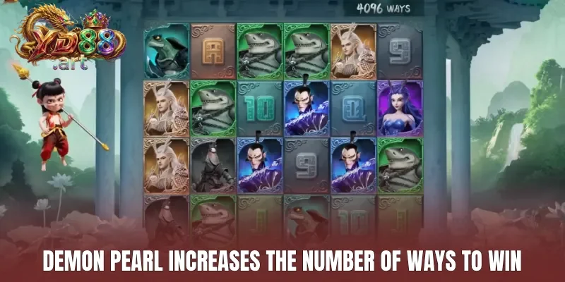 Demon Pearl increases the number of ways to win