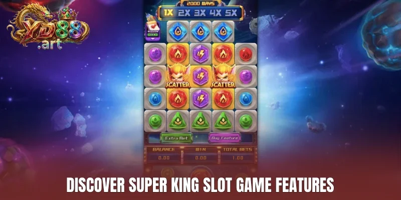 Discover Super King slot game features