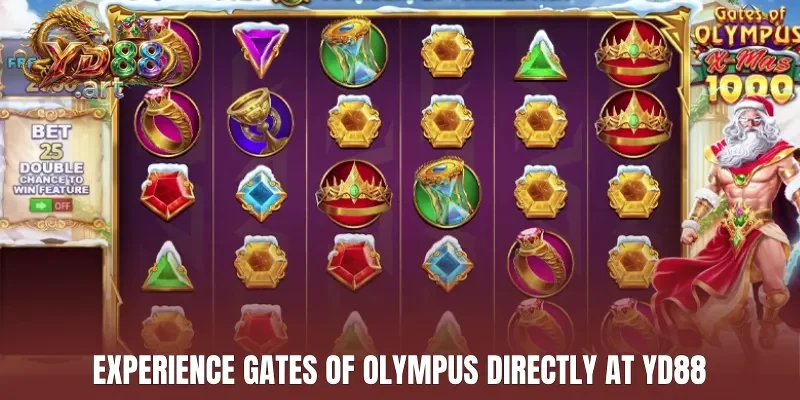 Experience Gates Of Olympus directly at YD88