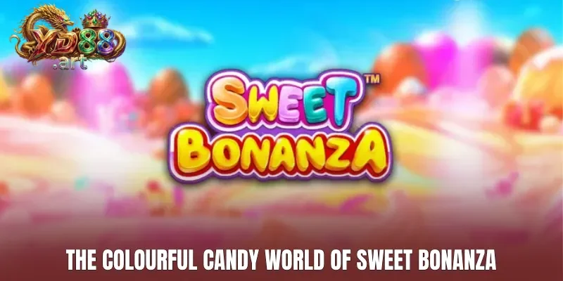 The colourful candy world of Sweet Bonanza