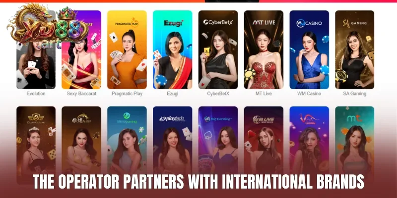 The operator partners with international brands
